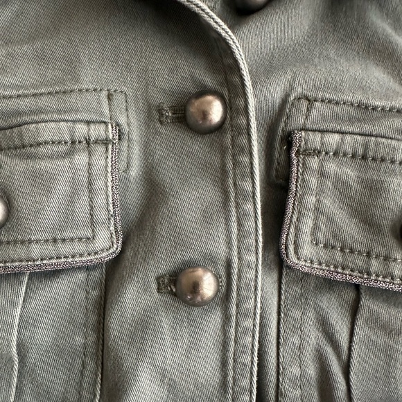 White House Black Market Slate Utility Jacket - Picture 14 of 16